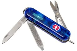 Victorinox Signature Lite Bleu Transparent 0.6226.T2 Couteau Suisse