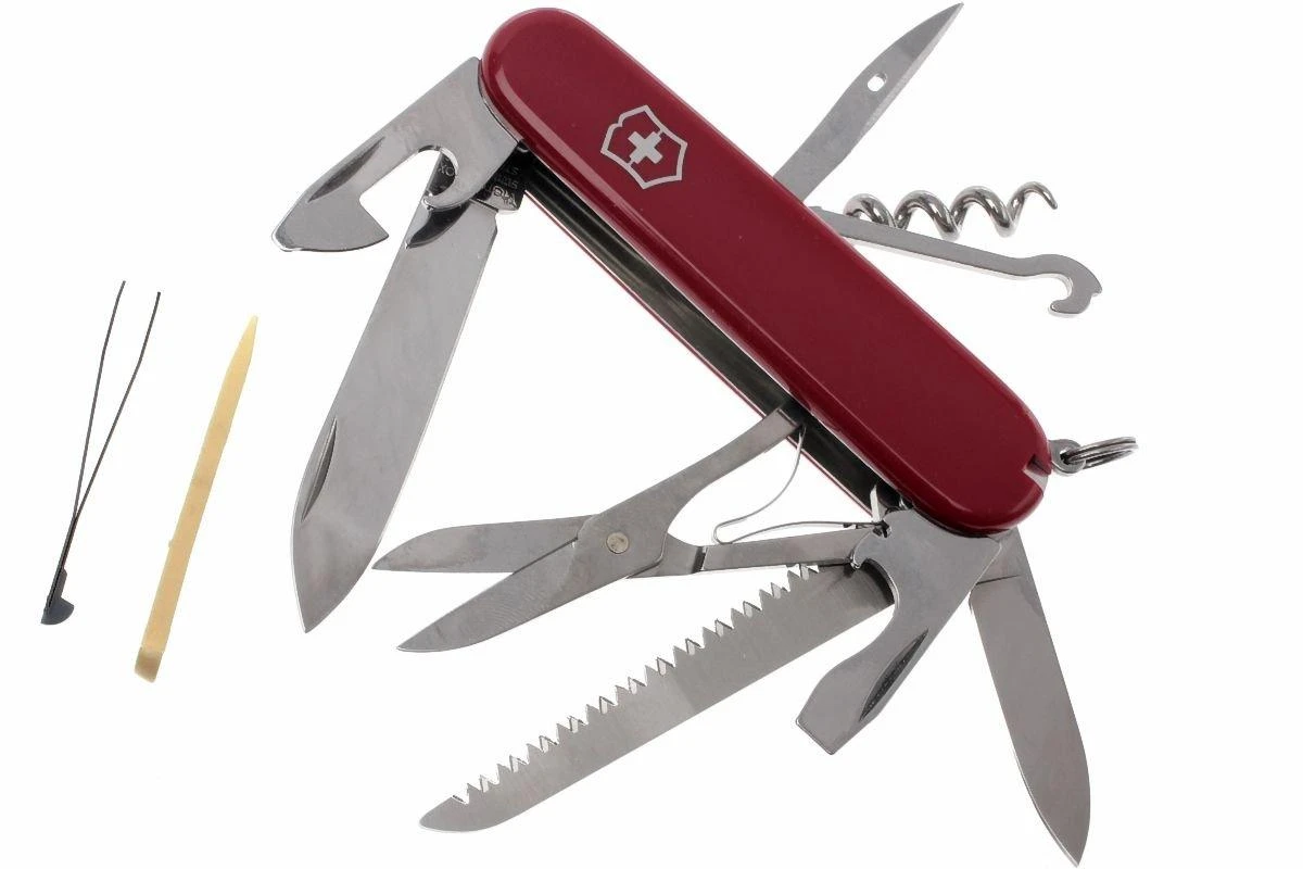Victorinox Huntsman, Rouge 1.3713, Couteau Suisse 1 Victorinox Huntsman, Rouge 1.3713, Couteau Suisse