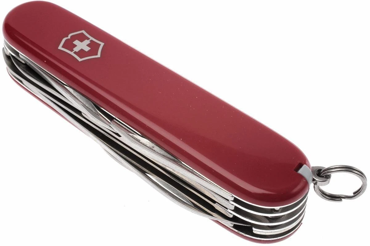 Victorinox Huntsman, Rouge 1.3713, Couteau Suisse 7 Victorinox Huntsman, Rouge 1.3713, Couteau Suisse – Image 7