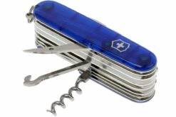 Victorinox Swisschamp Transparent Bleu 1.6795.T2 Couteau Suisse 13 Victorinox Swisschamp Transparent Bleu 1.6795.T2 Couteau Suisse -Couteaux Soldes Boutique VT1 6795 T2 05 victorinox swisschamp 33 blauw transparant vt1 6795 t2 d5
