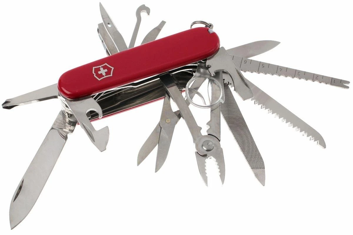 Victorinox SwissChamp, Rouge 1.6795, Couteau Suisse 1 Victorinox SwissChamp, Rouge 1.6795, Couteau Suisse