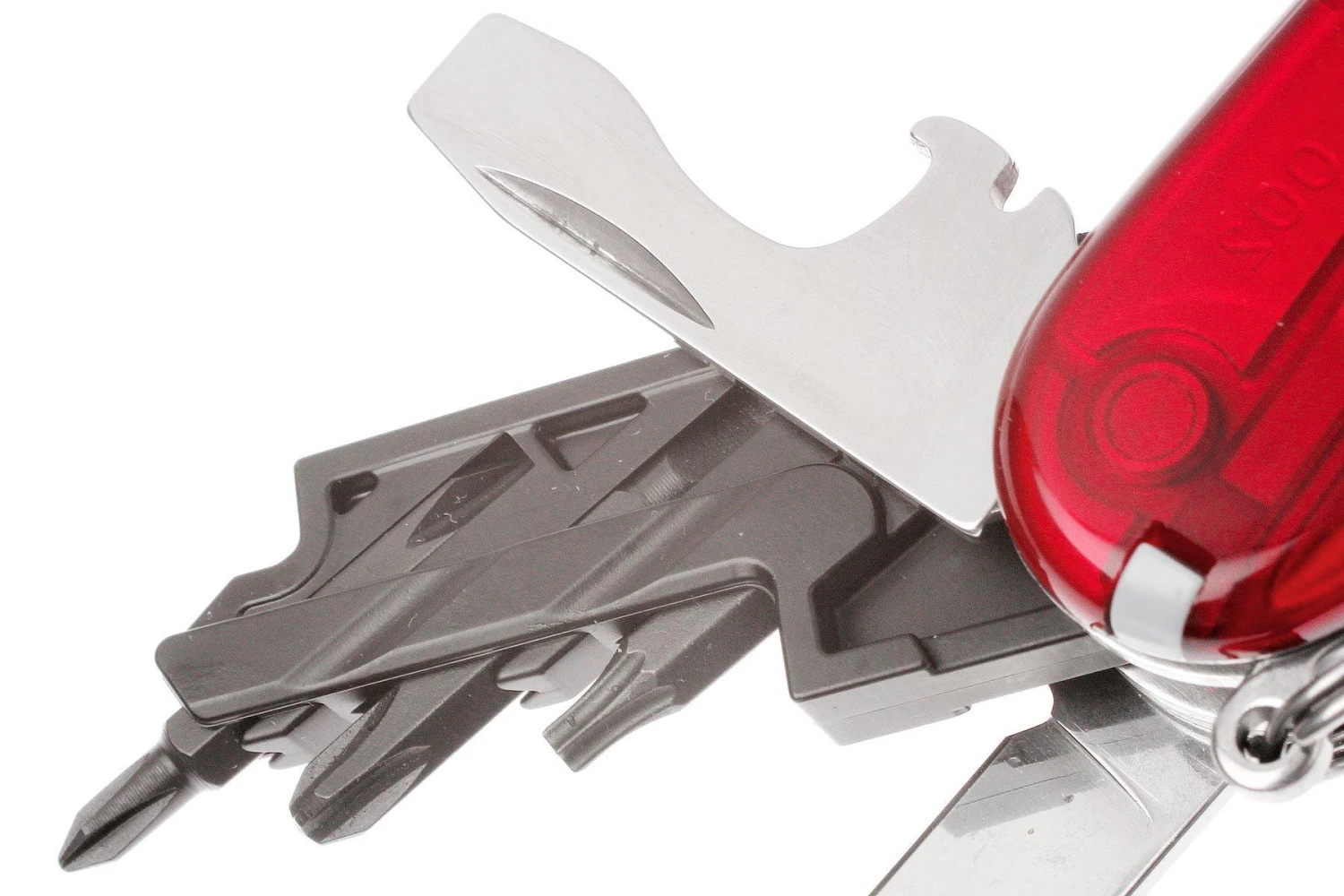 Victorinox CyberTool, Rouge Transparent 1.7605.T, Couteau Suisse Avec 29 Fonctions 2 Victorinox CyberTool, Rouge Transparent 1.7605.T, Couteau Suisse Avec 29 Fonctions – Image 2