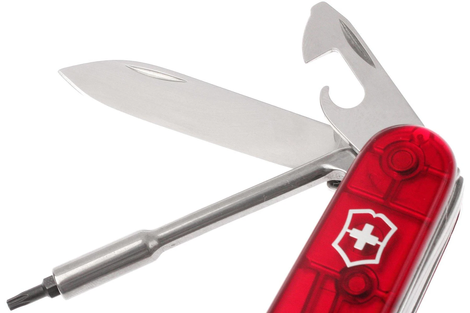 Victorinox CyberTool, Rouge Transparent 1.7605.T, Couteau Suisse Avec 29 Fonctions 3 Victorinox CyberTool, Rouge Transparent 1.7605.T, Couteau Suisse Avec 29 Fonctions – Image 3