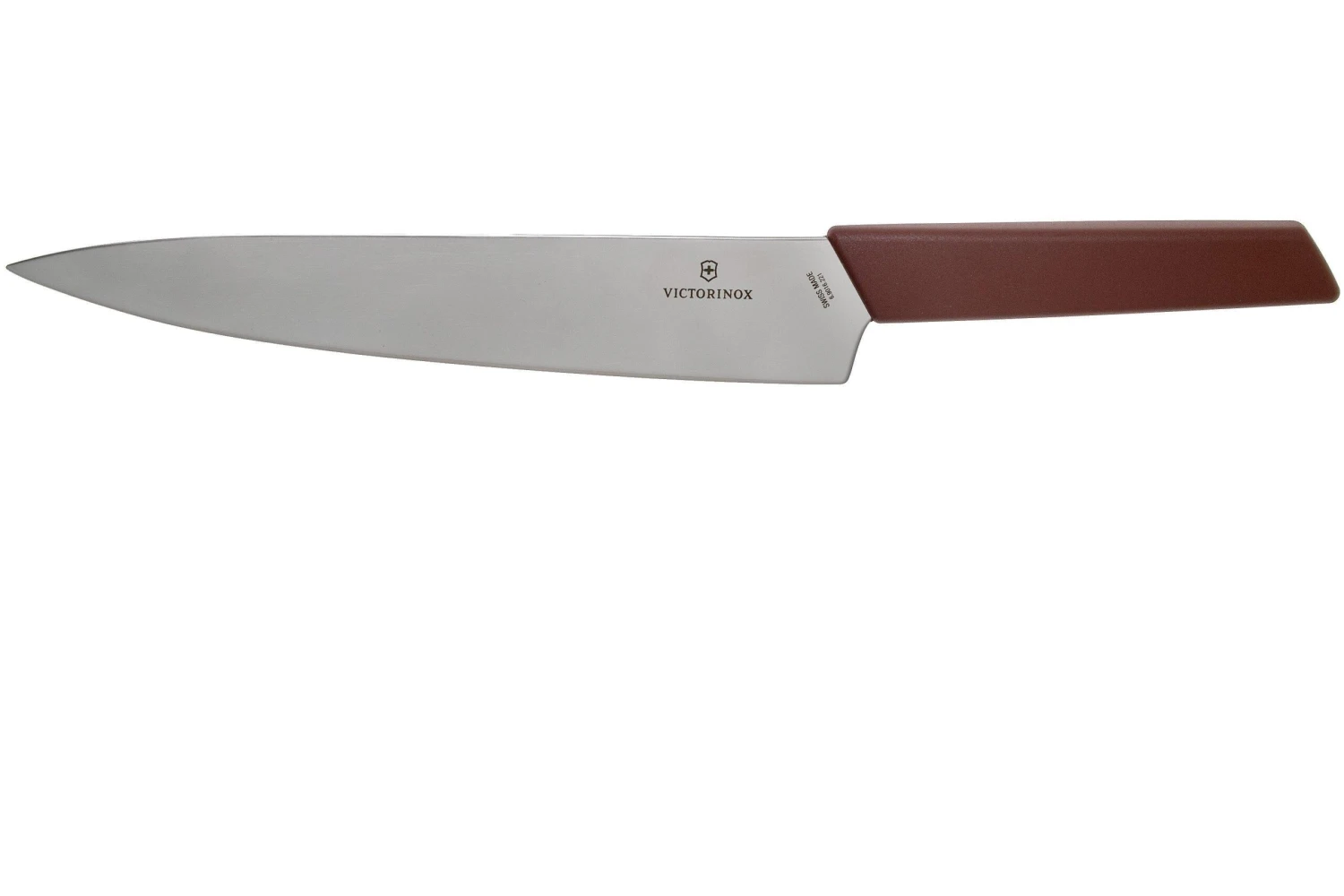 Victorinox Swiss Modern Couteau à Trancher La Viande 22 Cm, Rouge 1 Victorinox Swiss Modern Couteau à Trancher La Viande 22 Cm, Rouge