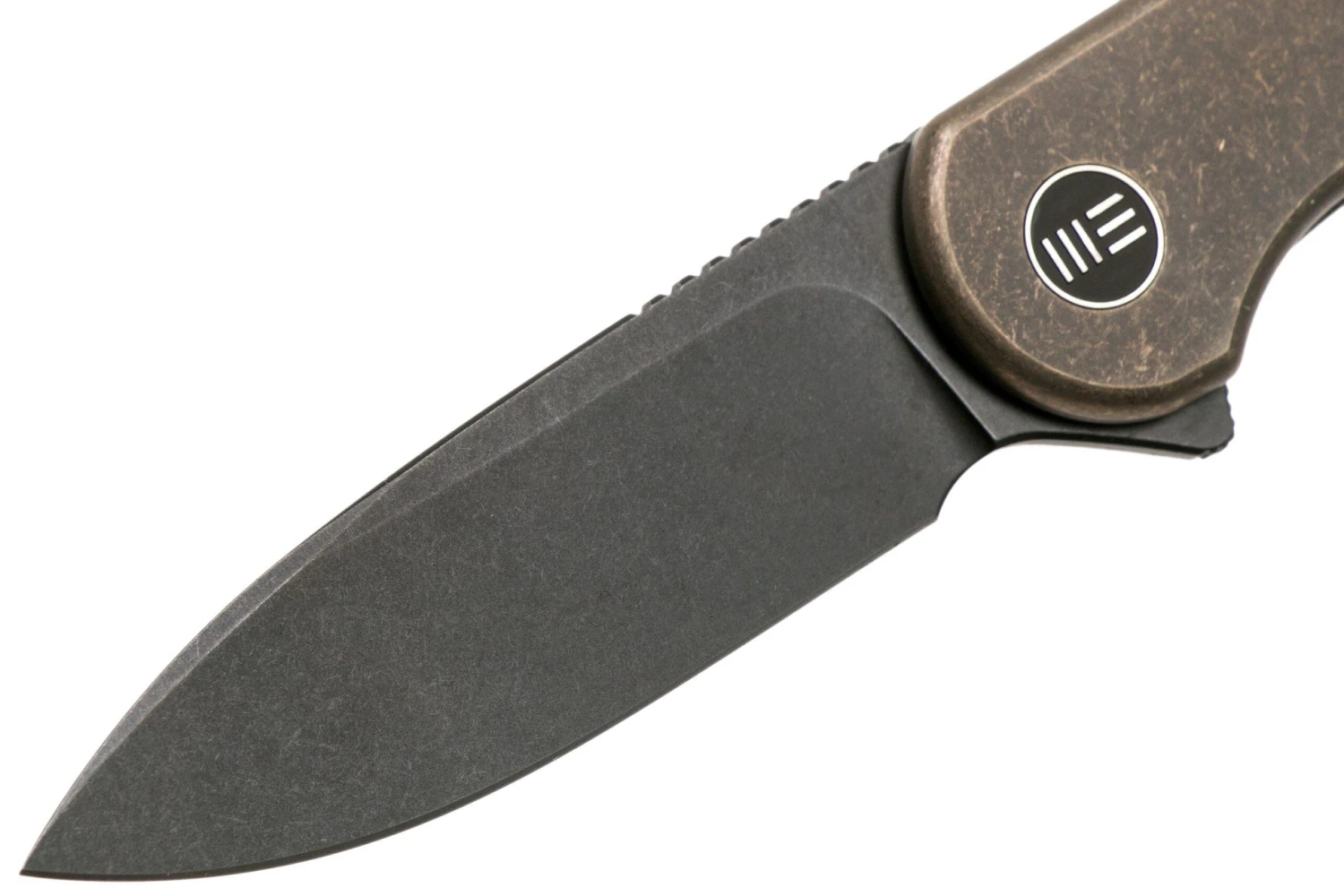 WE Knife Elementum WE18062X-4 Blackwashed, Bronze Titanium Couteau De Poche 3 WE Knife Elementum WE18062X-4 Blackwashed, Bronze Titanium Couteau De Poche – Image 3