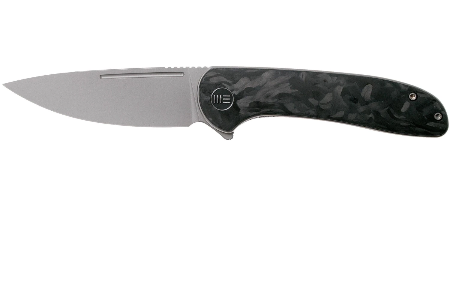 WE Knife Saakshi WE20020C-1 Stonewashed, Carbonfiber Couteau De Poche 1 WE Knife Saakshi WE20020C-1 Stonewashed, Carbonfiber Couteau De Poche