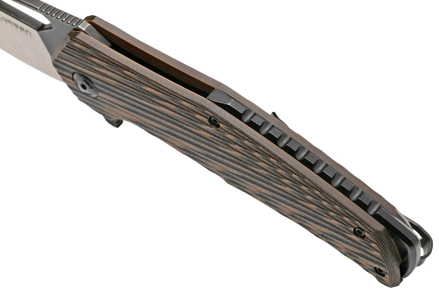 Willumsen Chibs CH21TTA Tan & Black, Couteau De Poche 7 Willumsen Chibs CH21TTA Tan & Black, Couteau De Poche – Image 7