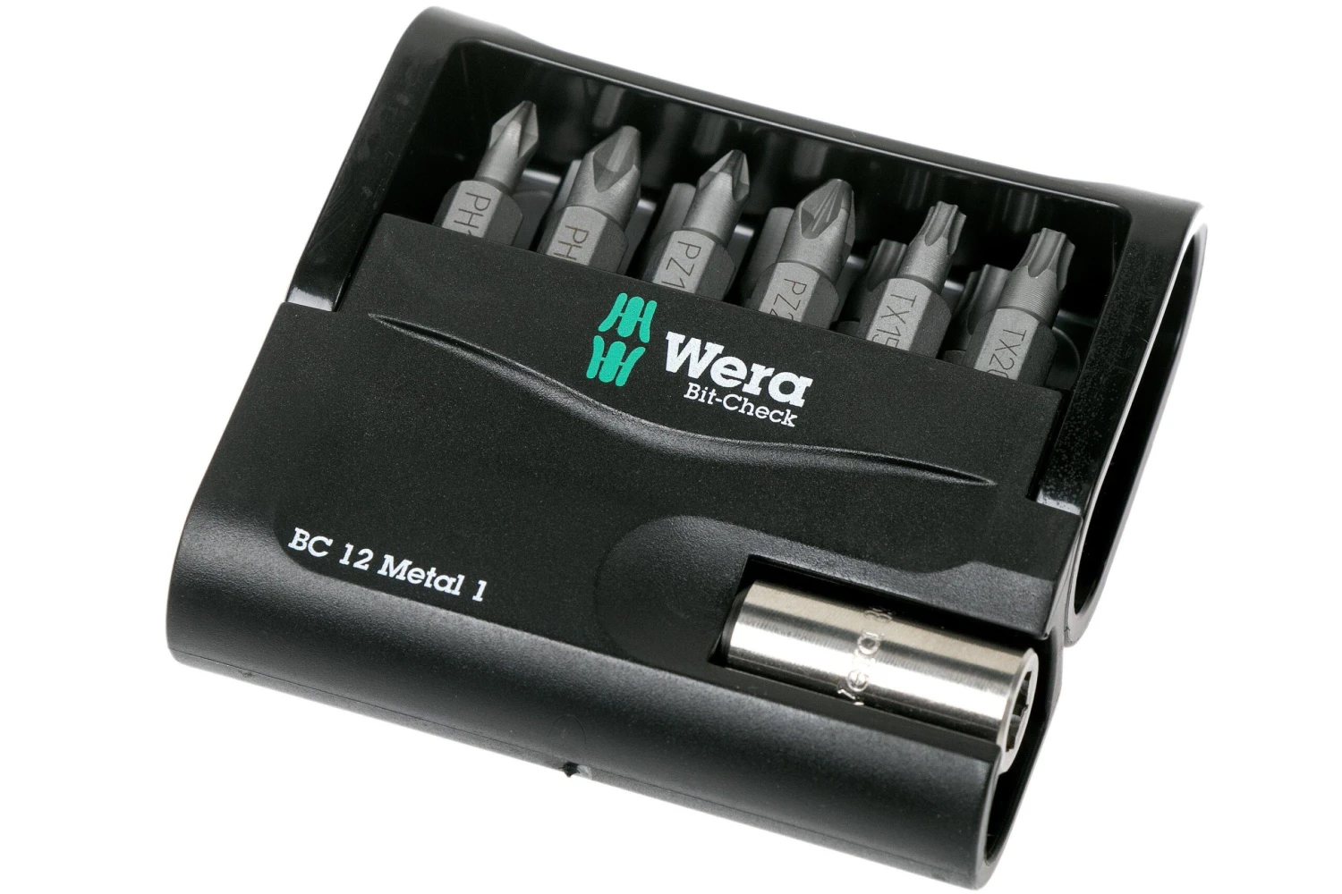 Wera Bit-Check 12 Metal 1, Coffret D'embouts 12 Pièces, 5057424001 1 Wera Bit-Check 12 Metal 1, Coffret D'embouts 12 Pièces, 5057424001