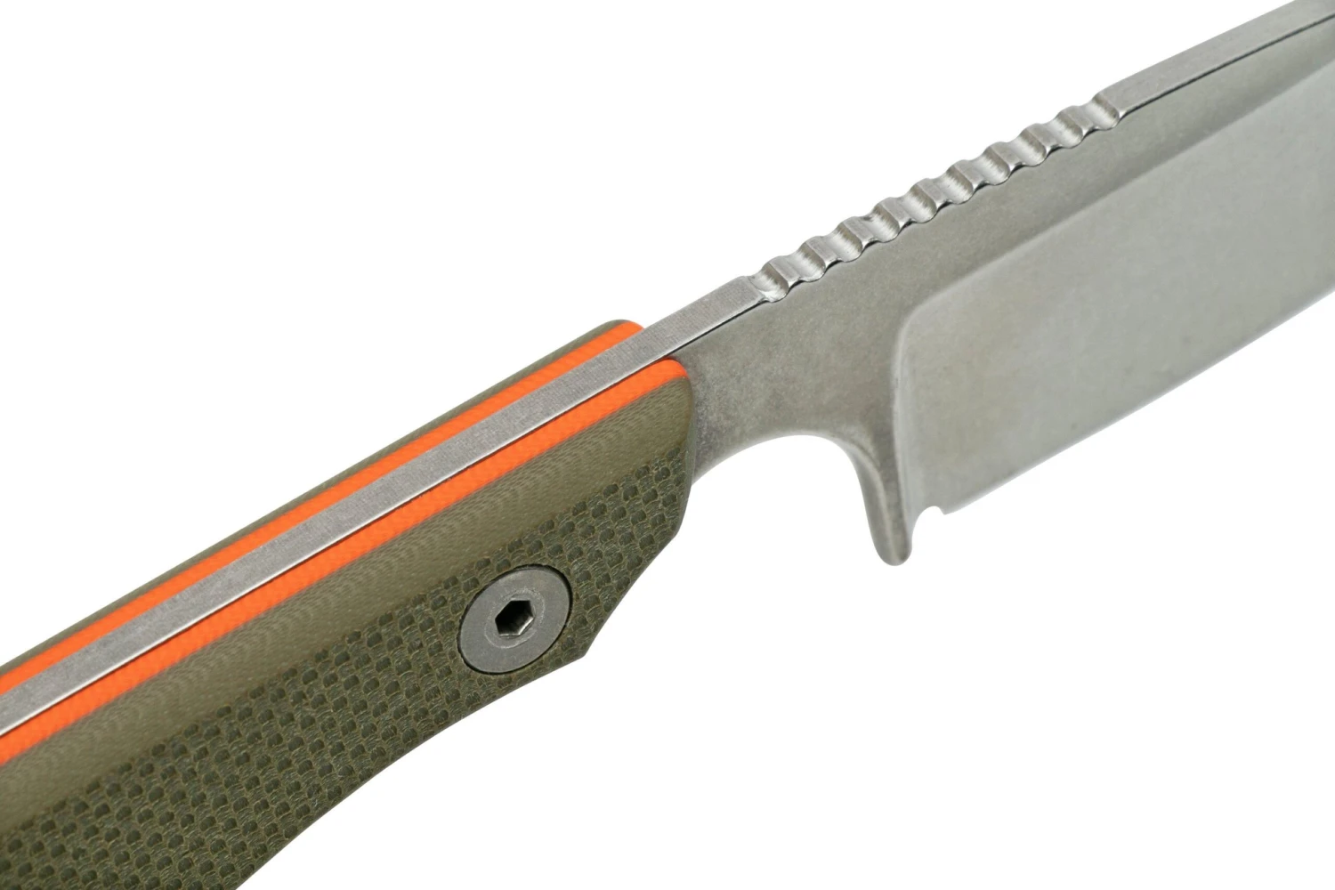 White River M1 Backpacker Pro WRM1-TGO Green/Orange G10, étui Kydex, Couteau De Cou 5 White River M1 Backpacker Pro WRM1-TGO Green/Orange G10, étui Kydex, Couteau De Cou – Image 5