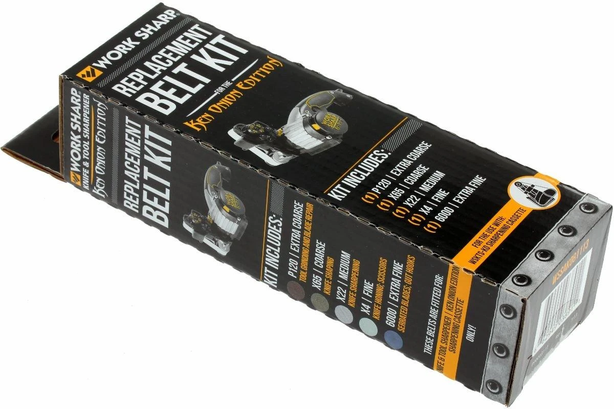 Work Sharp Ken Onion, Set De Bandes D'aiguisage De Rechange Pour Multi Sharpener, WSSAKO81113 2 Work Sharp Ken Onion, Set De Bandes D'aiguisage De Rechange Pour Multi Sharpener, WSSAKO81113 – Image 2