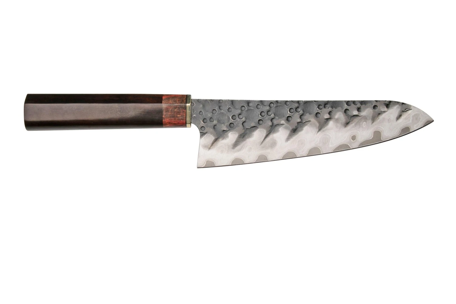 Xin Cutlery XinCraft XC134 San Mai Santoku Ironwood 18,5 Cm 2 Xin Cutlery XinCraft XC134 San Mai Santoku Ironwood 18,5 Cm – Image 2