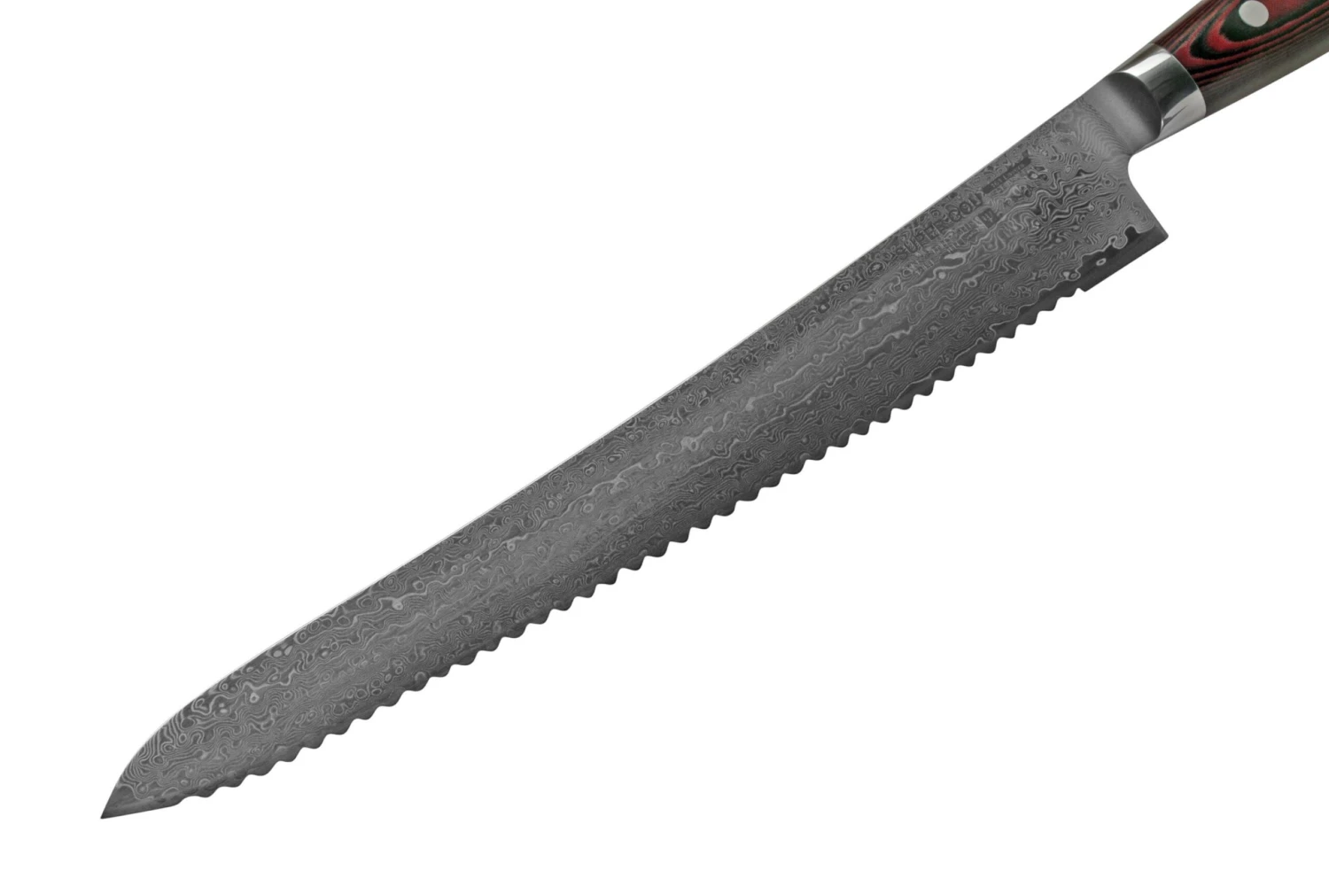 Yaxell Super Gou 37138 Couteau à Pain, Acier Damassé 161 Couches, 27 Cm 3 Yaxell Super Gou 37138 Couteau à Pain, Acier Damassé 161 Couches, 27 Cm – Image 3