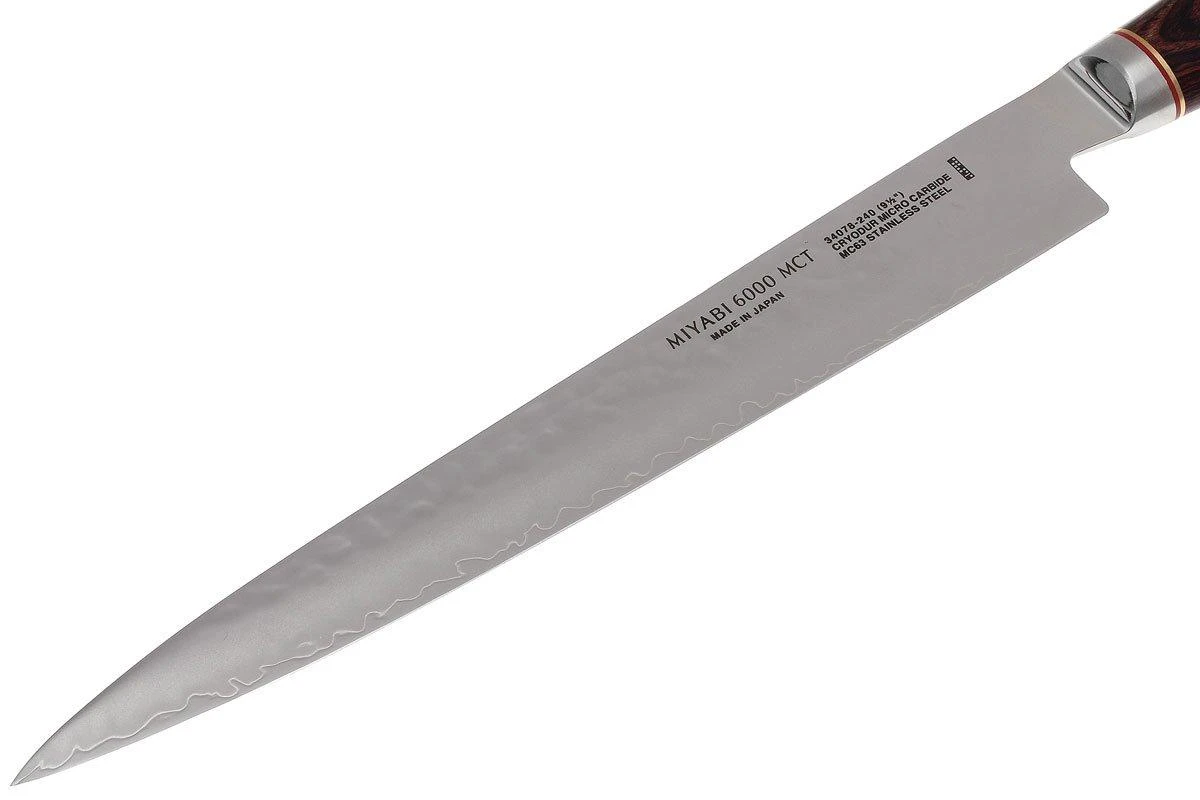 Miyabi 6000MCT Sujihiki, 24 Cm, 34078-241 De Zwilling 2 Miyabi 6000MCT Sujihiki, 24 Cm, 34078-241 De Zwilling – Image 2