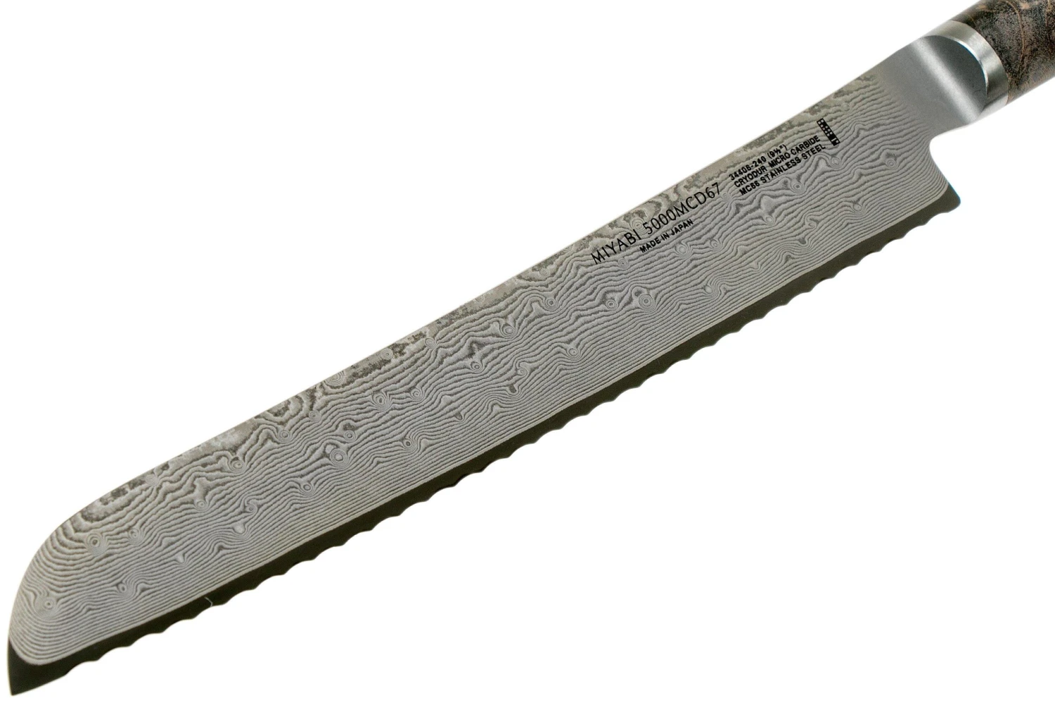 Miyabi By Zwilling 5000MCD 67 Couteau à Pain 24 Cm 4 Miyabi By Zwilling 5000MCD 67 Couteau à Pain 24 Cm – Image 4