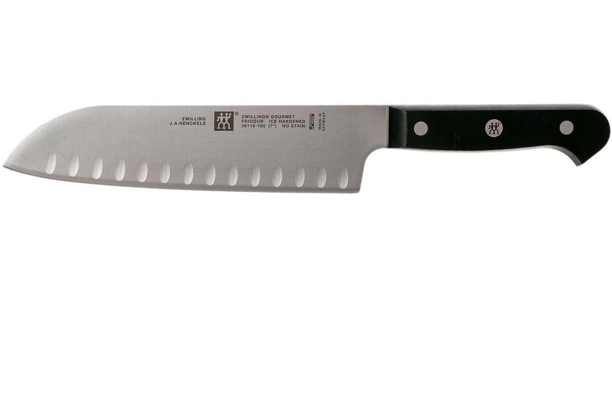 Zwilling Gourmet Santoku Avec Alvéoles 18 Cm, 36118-181-0 1 Zwilling Gourmet Santoku Avec Alvéoles 18 Cm, 36118-181-0