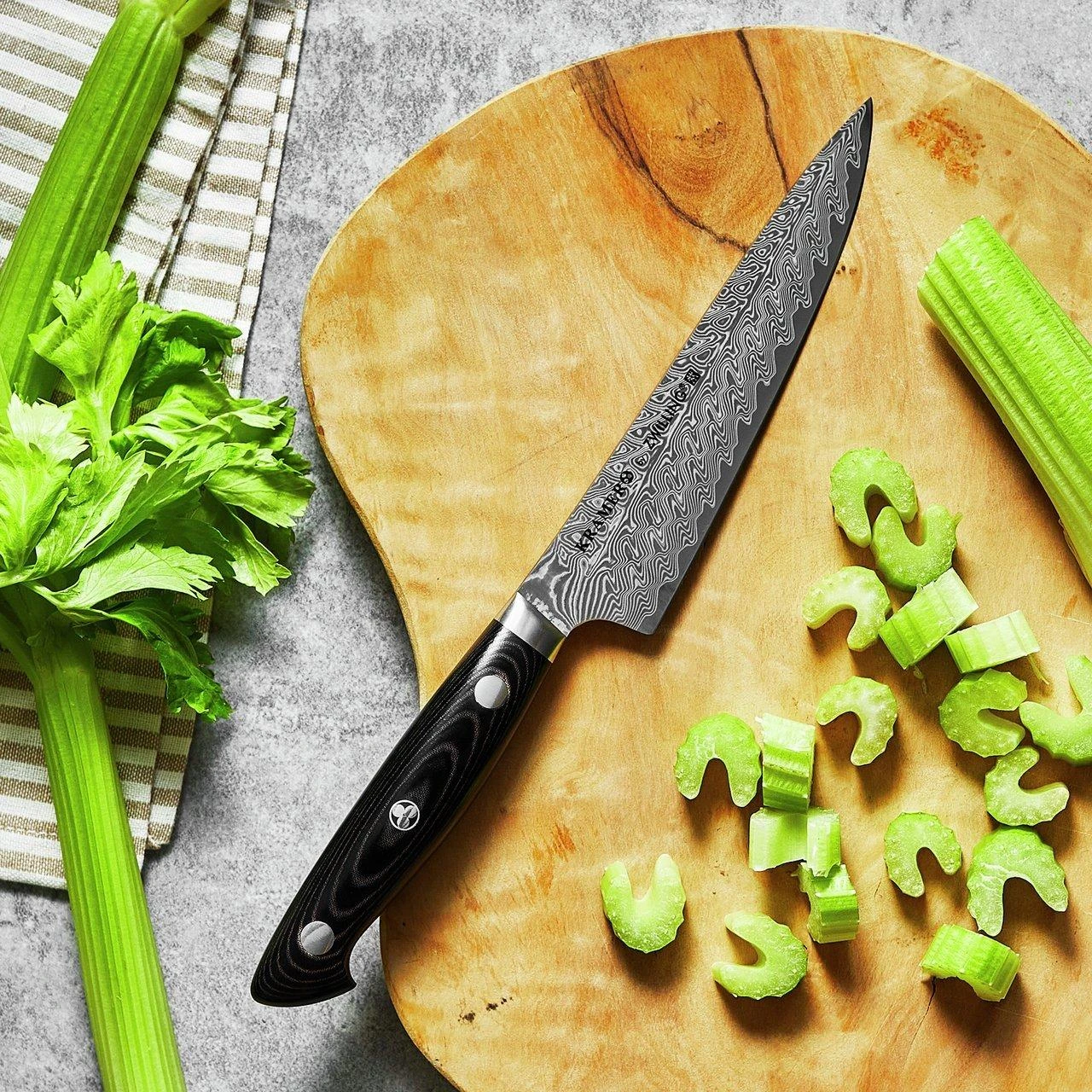 Bob Kramer By Zwilling Euro Stainless Couteau à Trancher 23 Cm, 34890-231-0 8 Bob Kramer By Zwilling Euro Stainless Couteau à Trancher 23 Cm, 34890-231-0 – Image 8